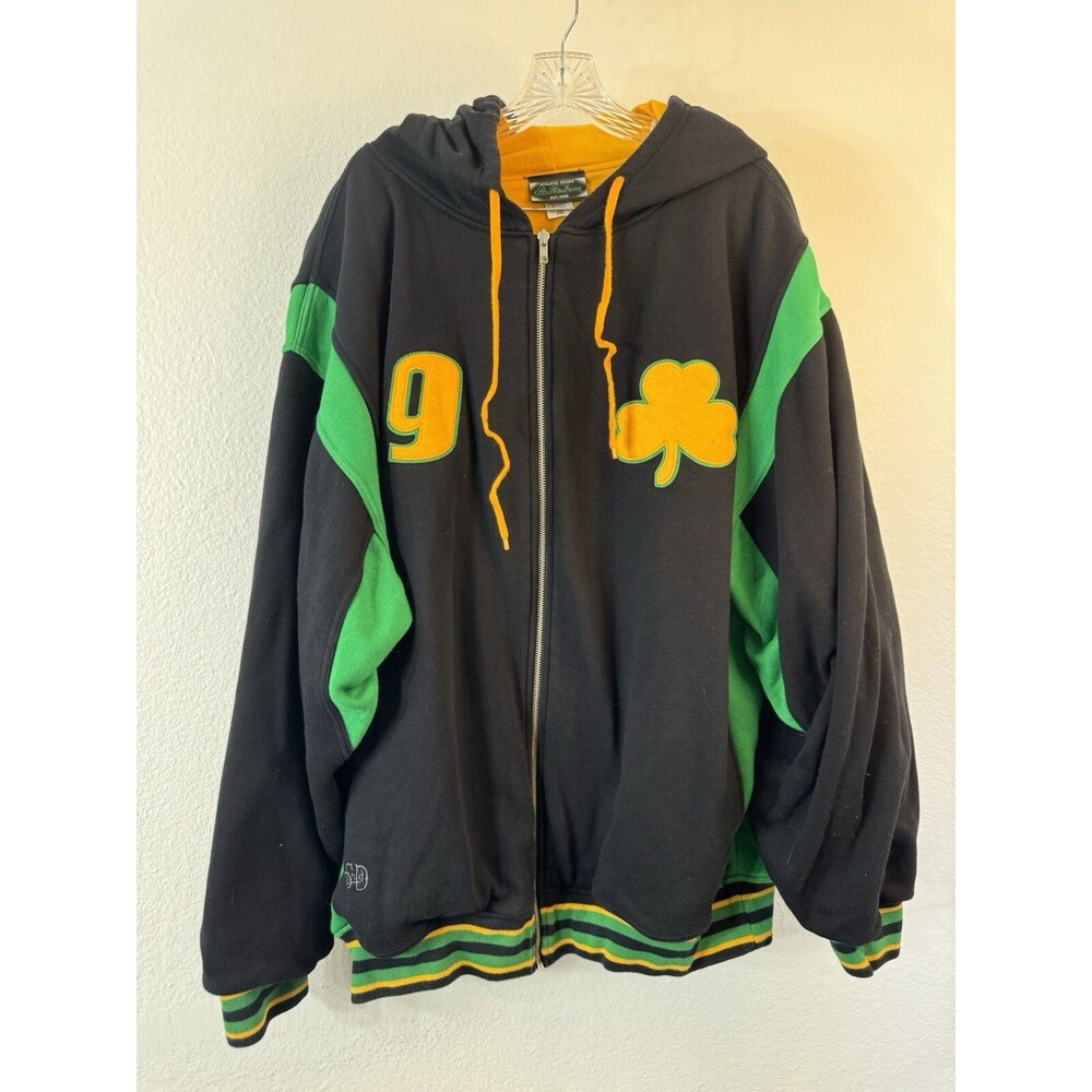 Rucker Basketball Heavy Hoodie Sweater Mens Size 2XL Shamrocks Stall & Dean